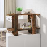 vidaXL Knjižna omara/pregrada dimljeni hrast 80x30x51 cm Cene