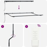  Skrovita tenda Antracit 350 x 200 cm Poliester i aluminij | shoptok.hr