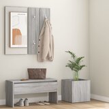 The Living Store Komplet pohištva za predsobo siv sonoma inženirski les - Komplet Pohištva Za Predsobo, (21484647) | Shoptok.si