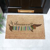 Artsy Doormats Predpražnik iz kokosovih vlaken 40x60 cm Welcome Sausage Dog – | Shoptok.si
