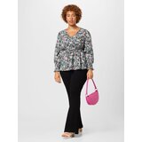 Dorothy Perkins Curve Bluza marine / zelena / roza / bela | Shoptok.si