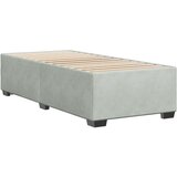 Okvir za krevet svjetlosivi 100x200 cm baršunasti | shoptok.hr