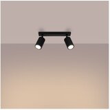 Nice Lamps Crna stropna svjetiljka 6,5x30 cm Gleam – | shoptok.hr