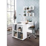 MID.YOU pisalna miza leseni material bela | Shoptok.si