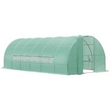 Outsunny Tunelski vrtni rastlinjak za gojenje rastlin iz PE 600 × 300 × 200 cm, (20747977) Cene