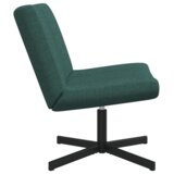  Akcentna stolica Tamnozelena Poliester Standard Podesiva visina | shoptok.hr