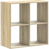 Maison Chic Knjižna omara - Knjižni regal sonoma hrast 68,5x32x68,5 cm inženirski les, (21724555) Cene