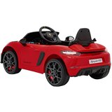  Licencirani auto na akumulator Porsche 718 - crveni/lakirani | shoptok.hr