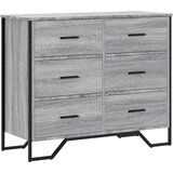 Furnova Predalnik siva sonoma 91x35,5x74,5 cm inženirski les, (21950598) | Shoptok.si