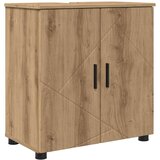 vidaXL Komplet pohištva za kopalnico z vrati 2 pcs artisan hrast | Shoptok.si