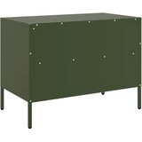 TV ormarić maslinastozeleni 68 x 39 x 50,5 cm čelični | shoptok.hr