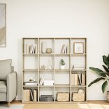 Ormarić za knjige boja hrasta sonome 137,5x29x137,5 cm drveni | shoptok.hr