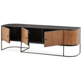 MOME TV omarica iz masivnega manga v naravni barvi 160x55x40 cm Curve – | Shoptok.si