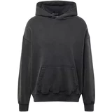 Abercrombie & Fitch Sweater majica 'ESSENTIAL' crna