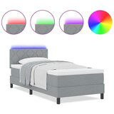 Box spring krevet Svjetlosiva 90 x 200 cm tkanina | shoptok.hr