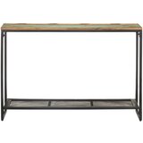 Maison Chic konzolna miza - miza ob steni 110x35x75 cm trden predelan les, (21786380) | Shoptok.si