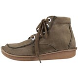 Clarks Škornji Funny Cedar 261738864 Dark Olive Nub | Shoptok.si
