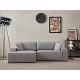 Atelier Del Sofa Kutna sofa Pirlo 145x43x206cm Svijetlo siva | Eponuda.ba