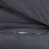  Set posteljine za poplun crna 200x220 cm pamučni | shoptok.hr