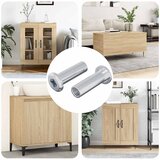 Sigurnosna matica 2 pcs Srebrno M6 x 25 mm Čelik Cijene