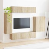  Set zidnog ormarića za TV 6 kom. Sonoma hrast | shoptok.hr