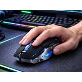  Brezžična optična 2x USB igralna mi&amp;scaron;ka 1600DPI LED RGB 2,4Ghz Slike