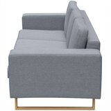  Kauč Trosjed tkanina Svijetlo sivi | shoptok.hr