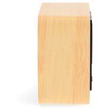 Nedis CLDK2008BN - Digitalni budilnik sa LED displejem i termometrom 5V/3xAAA, drveni | Eponuda.com