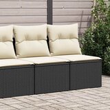 vidaXL 4-dijelni set vrtnih sofa od poliratana s jastucima crni bagrem | shoptok.hr
