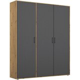 Rauch Möbel OMARA S KLASIČNIMI VRATI, siva, hrast artisan | Shoptok.si