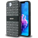 Dkny EKSPLOZNI OVITEK S PONAVLJAJOČIM SE VZORCEM TEKSTURE IN TONSKO VAROVANIMI ČRTAMI ZA IPHONE 16E, (5000347819) u