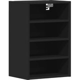 vidaXL viseći ormarić crni 40x29,5x60 cm izrađeno drvo | shoptok.hr