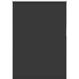 vidaXL Rolo zavjesa Blackout Black 105x130 cm Širina tkanine 100,7 cm | shoptok.hr