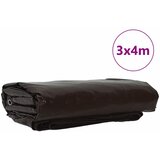 CERADA 650g / m² Smeđa 3 x 4 m Platno s PVC premazom | shoptok.hr