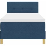  LED Box Spring Krevet s jastukom Plava 80 x 200 cm tkanina | shoptok.hr