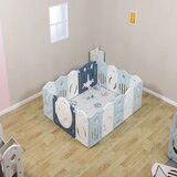 Premium Stil Dečija ogradica Plava Raketa 200*160cm | ePonuda.com