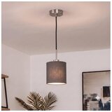 Brilagi LED luster na sajli NUBILA 1xE27/60W/230V Ø 14 cm crna/antracit Cene