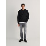 Reserved - Slim traperice isprana izgleda - light grey | shoptok.hr