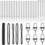 vidaXL Heksagonalna ograda Siva 1,2x50 m Čelična, Stupovi ograde sa šiljkom 13 kom Ø32 mm 140 cm Galvanizirani čelik | shoptok.hr