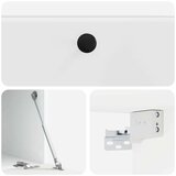 TV Omarica za TV, ki jo lahko montiraš na steno Bela visok sijaj, (5000220623) | Shoptok.si
