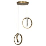 VISILICA Kovinska LED viseča svetilka v bronasti barvi ø 20 cm Sezen – | Shoptok.si