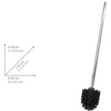 Wenko Nadomestna WC ščetka iz nerjavečega jekla v mat srebrni barvi Ø 8,5 cm – | Shoptok.si