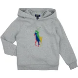 Polo Ralph Lauren Puloverji PO HOOD-KNIT SHIRTS-SWEATSHIRT Siva