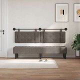  Držeće uzglavlje Zidne Sivi 190 x 55 x 5 cm Antikni PU - Sivi 180 cm bez LED | shoptok.hr
