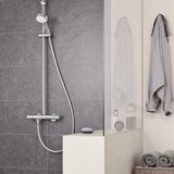 Grohe USPONSKI TUS TEMPESTA CUBE CHROME SA TERMOSTATSKOM BATERIJOM,RUZOM I TUS RUCICOM 26689000 | Eponuda.com