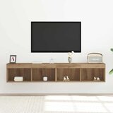  Set TV komoda Zidne 2 pcs Umjetnički hrast 80 x 30 x 30 cm | Eponuda.com
