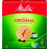 MELITTA sda okrogli filtrirni papir 1 Naravna rjava, (20830811) | Shoptok.si