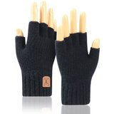 INF polprstne zimske rokavice black, (21246515) Cene