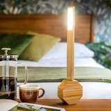 Gingko Bambusova LED namizna svetilka v naravni barvi (višina 39,5 cm) Octagon One – | Shoptok.si