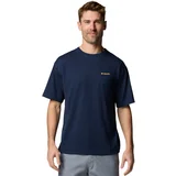 Columbia Cedar Trail Back Graphic Tee Plava